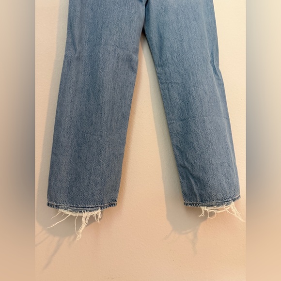 Madewell Women's Low-Slung Straight Jeans Duprey Wash 28 - Picture 10 of 15